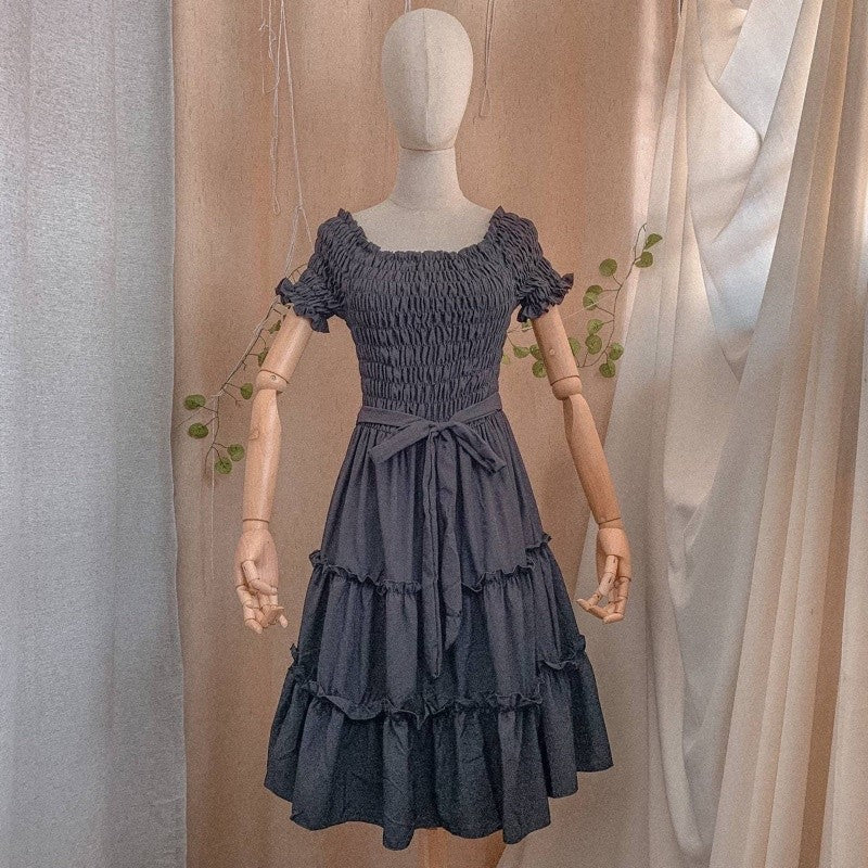 Dress Bertingkat Free Size
