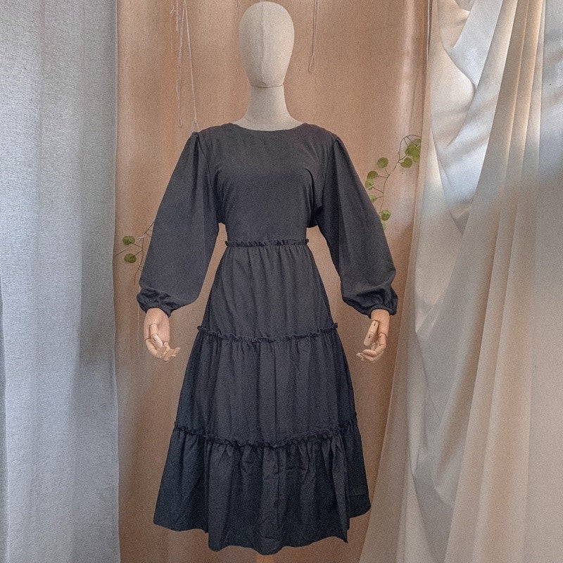 Dress Bertingkat Free Size