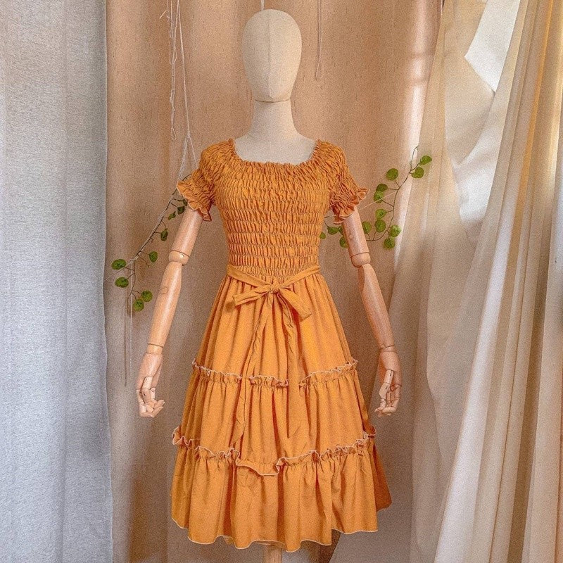 Dress Bertingkat Free Size