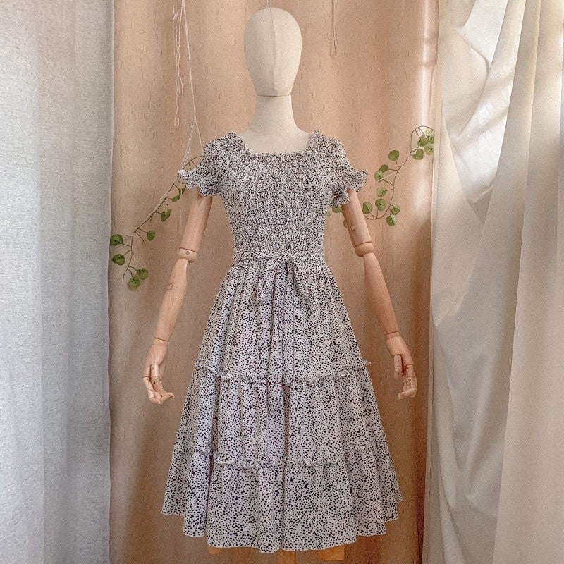 Dress Bertingkat Free Size