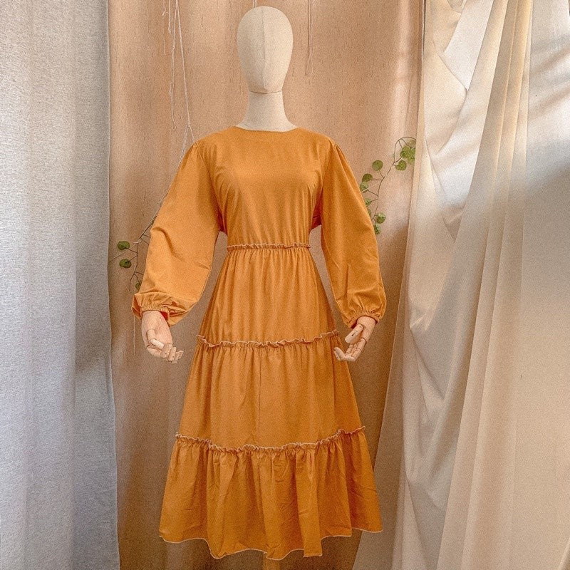 Dress Bertingkat Free Size