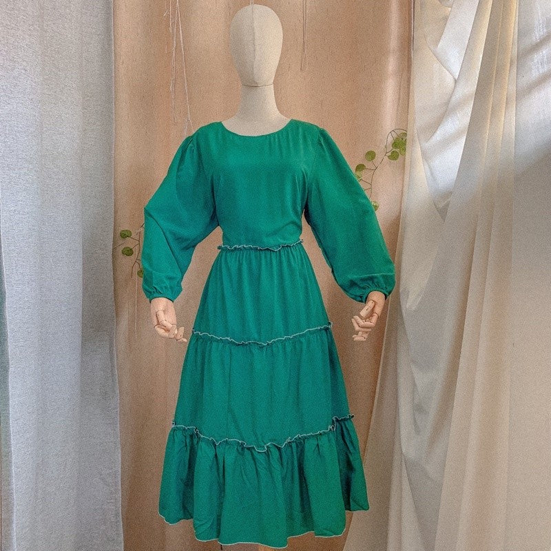 Dress Bertingkat Free Size