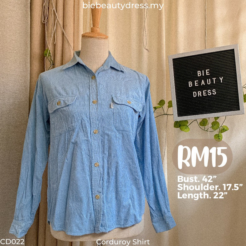 Corduroy Shirt Bundle/Thrift/Preloved