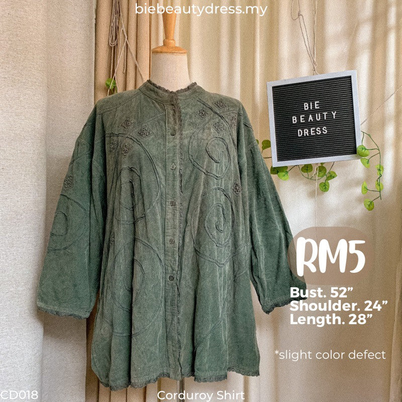 Corduroy Shirt Bundle/Thrift/Preloved