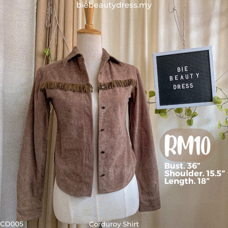 Corduroy Shirt Bundle/Thrift/Preloved