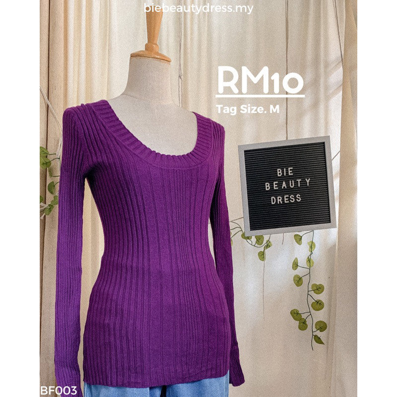 Ladies Bodyfit Knitwear Top Bundle