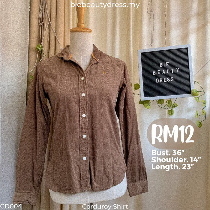 Corduroy Shirt Bundle/Thrift/Preloved