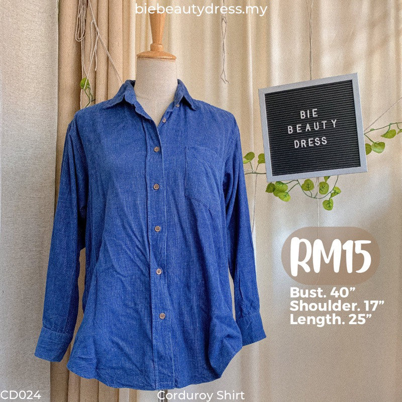 Corduroy Shirt Bundle/Thrift/Preloved