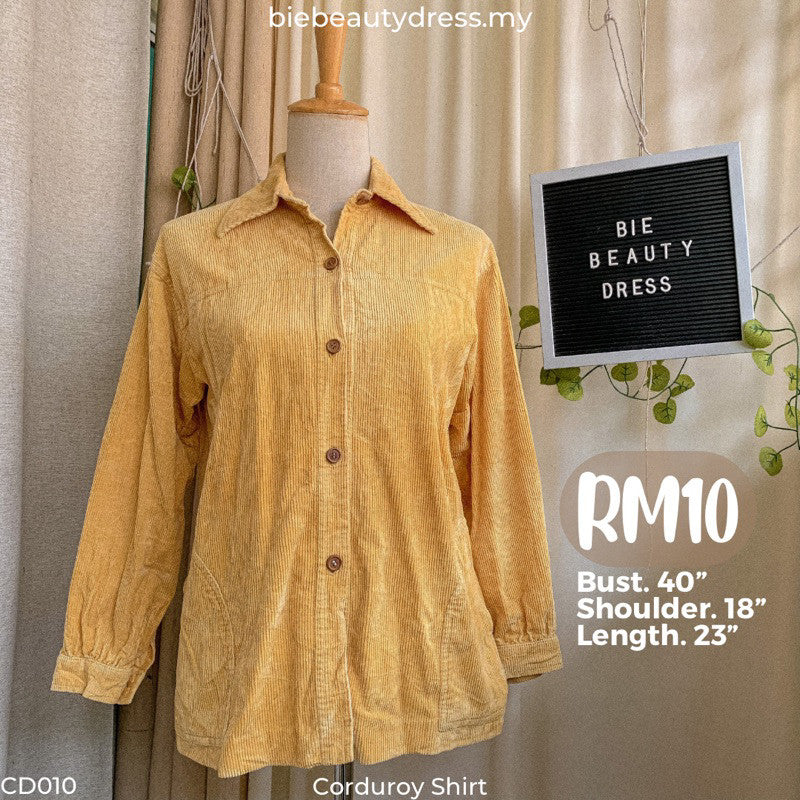 Corduroy Shirt Bundle/Thrift/Preloved