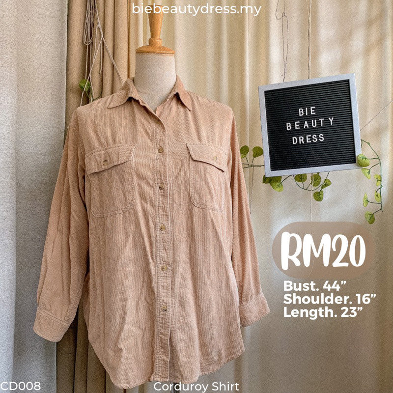 Corduroy Shirt Bundle/Thrift/Preloved