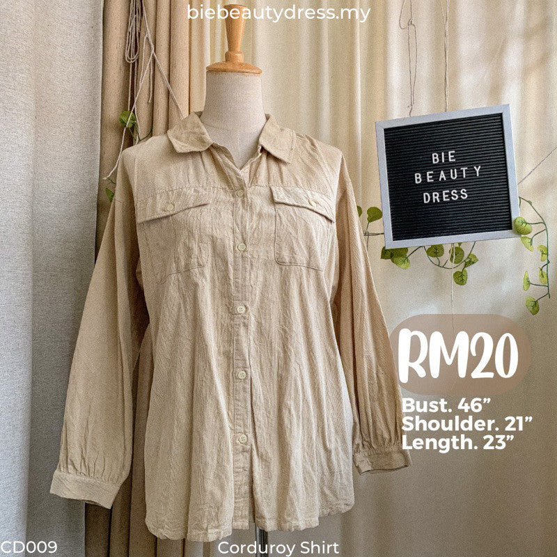 Corduroy Shirt Bundle/Thrift/Preloved
