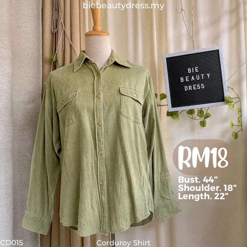 Corduroy Shirt Bundle/Thrift/Preloved