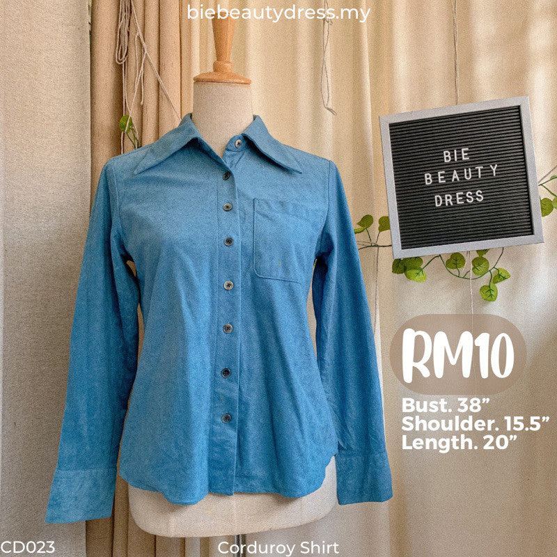 Corduroy Shirt Bundle/Thrift/Preloved