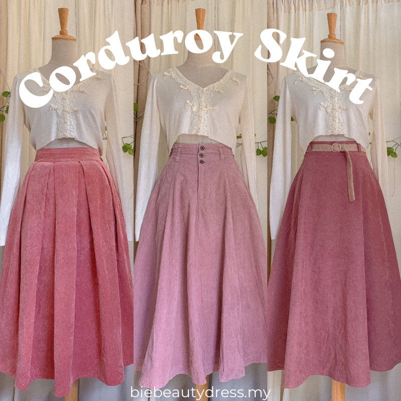 Ladies Corduroy Skirt Thrift