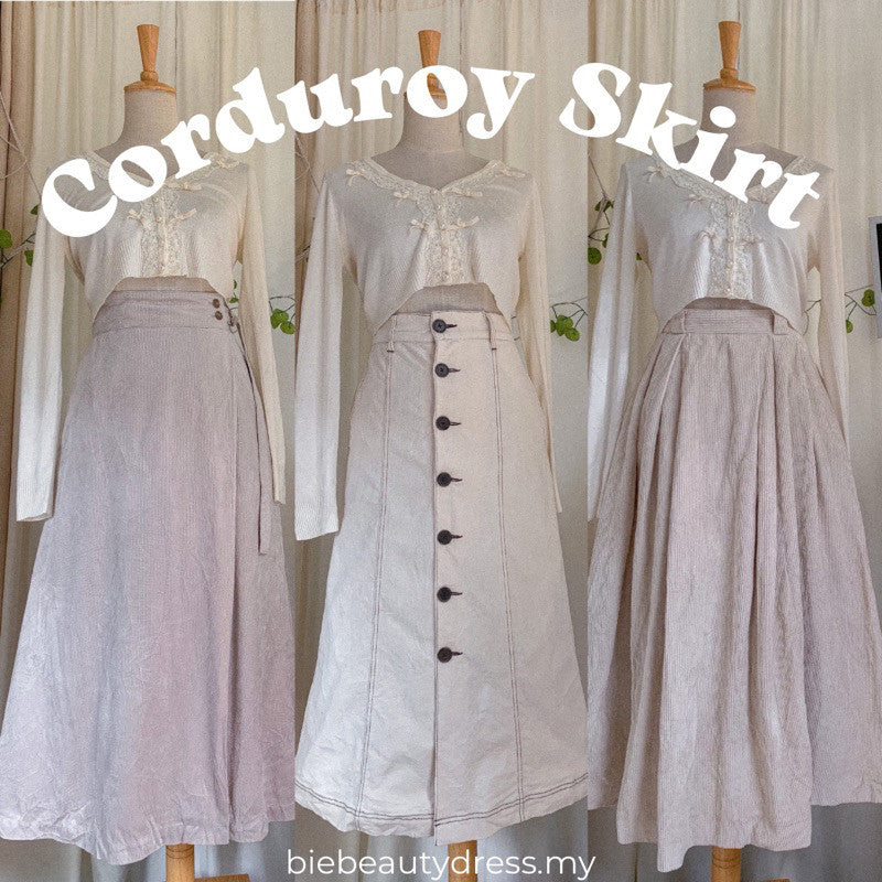Corduroy Skirt Thrift Vol 2