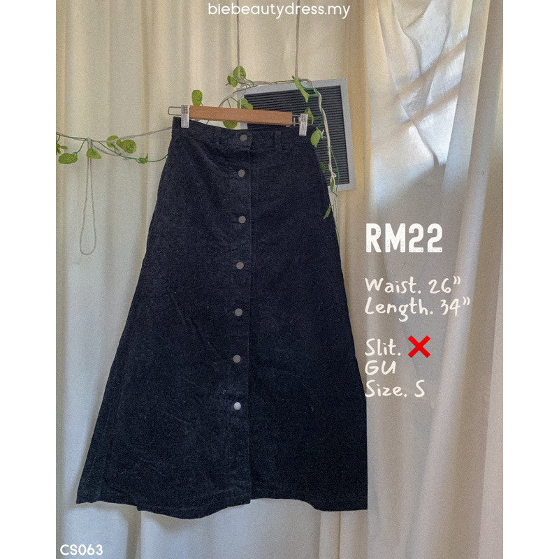 Corduroy Skirt Thrift Vol 2