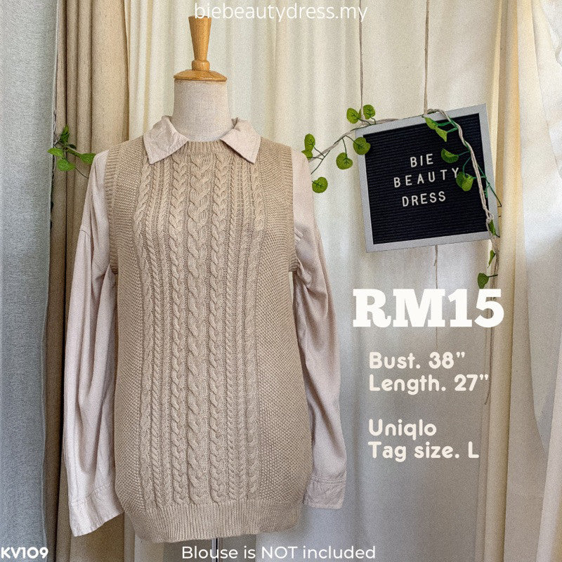 Knit Vest Vol. 2 Thrift/Bundle/Preloved