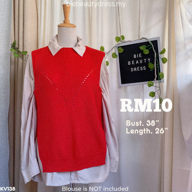 Knit Vest Vol. 2 Thrift/Bundle/Preloved