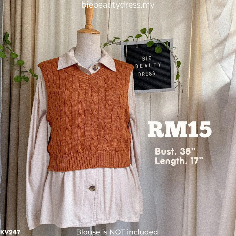 Ladies Knit Vest / Tank Top Vol. 1