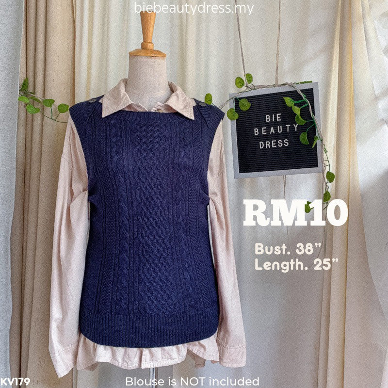 Knit Vest Vol. 2 Thrift/Bundle/Preloved
