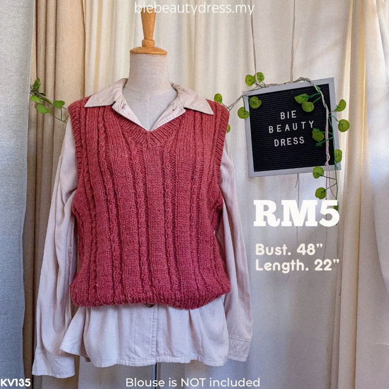 Knit Vest Vol. 2 Thrift/Bundle/Preloved