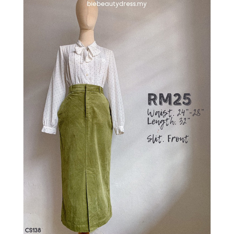 Corduroy Skirt Thrift Vol 2