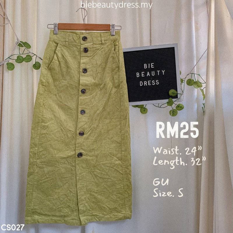 Corduroy Skirt Thrift Vol 2