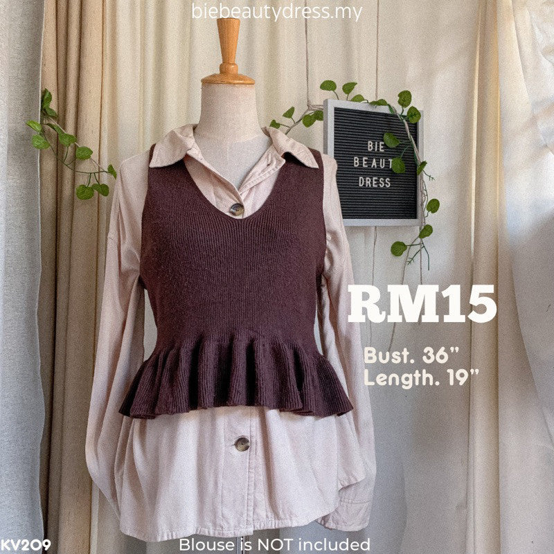 Ladies Knit Vest / Tank Top Vol. 1