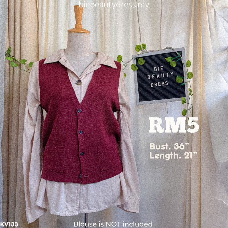 Knit Vest Vol. 2 Thrift/Bundle/Preloved