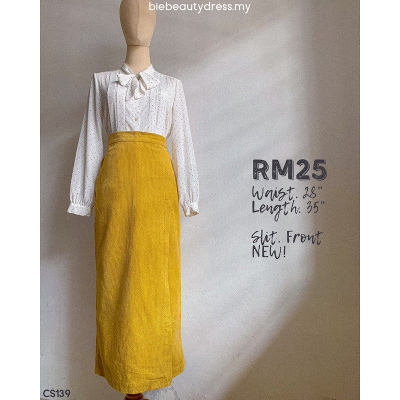 Corduroy Skirt Thrift Vol 2