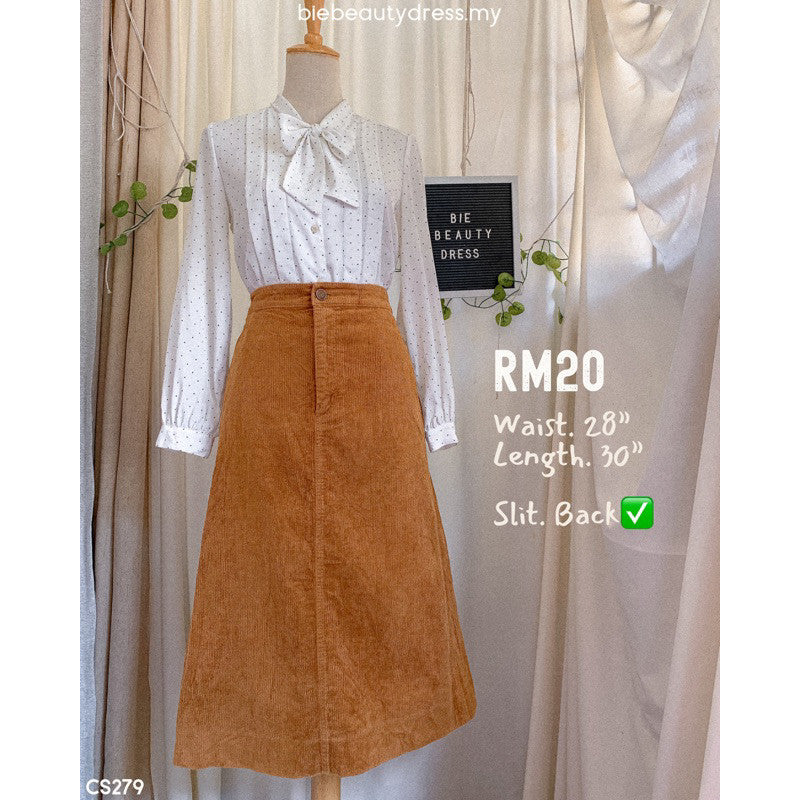 Corduroy Skirt Thrift Vol 2