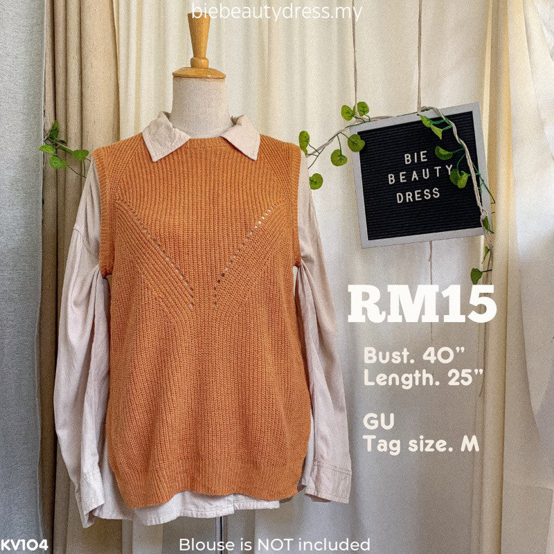 Knit Vest Vol. 2 Thrift/Bundle/Preloved