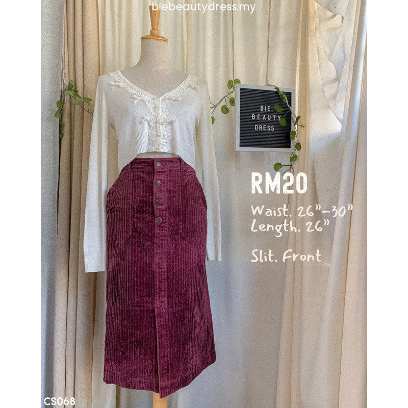 Corduroy Skirt Thrift Vol 2
