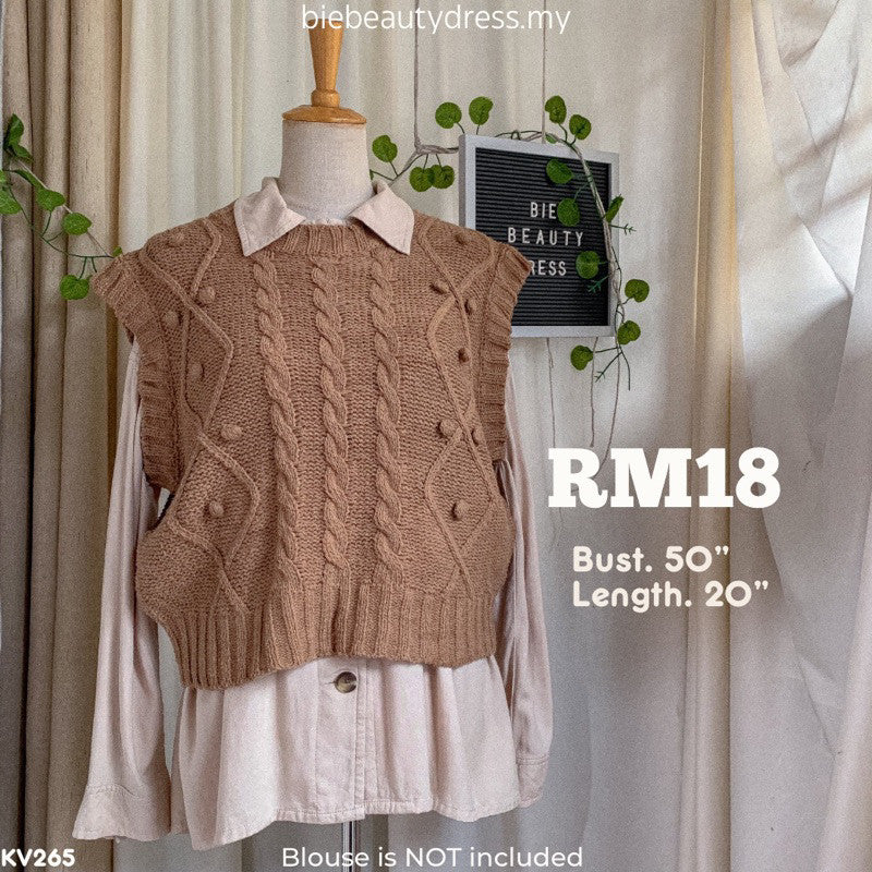 Knit Vest Vol. 2 Thrift/Bundle/Preloved