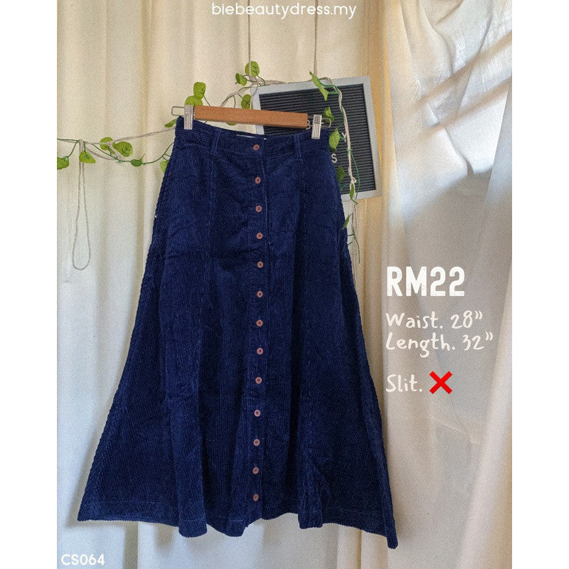 Corduroy Skirt Thrift Vol 2