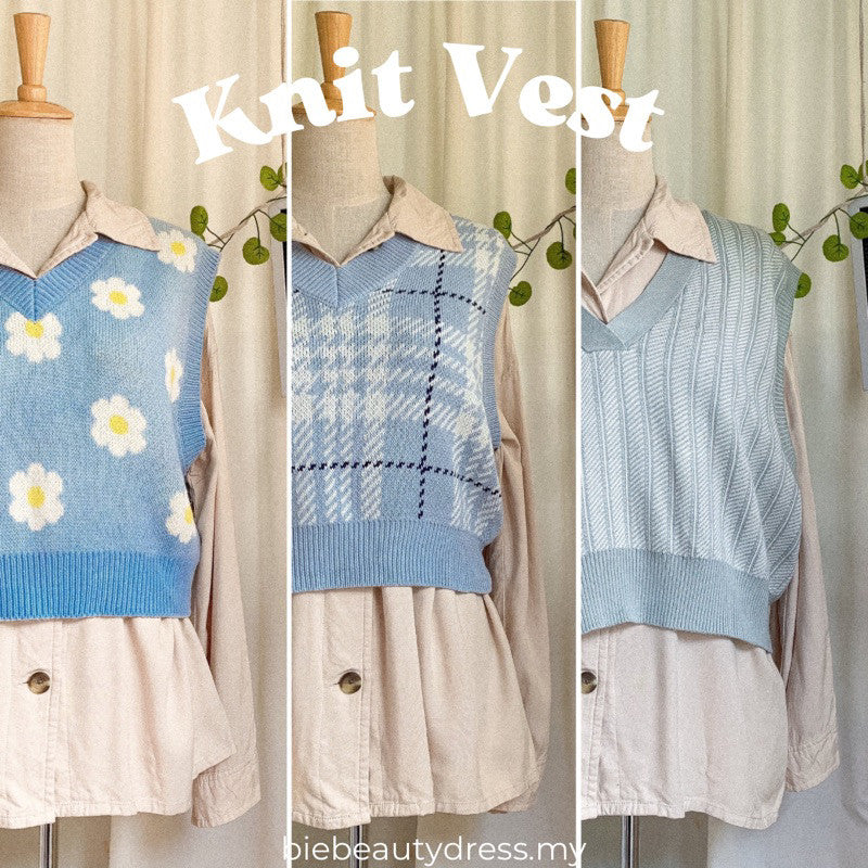 Ladies Knit Vest / Tank Top Vol. 1