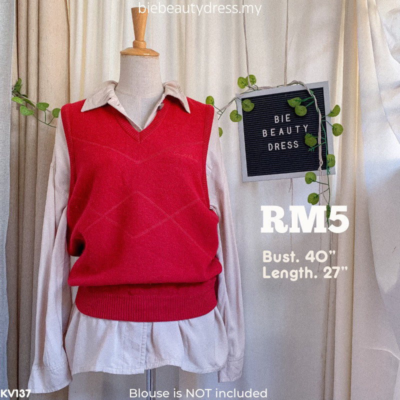Knit Vest Vol. 2 Thrift/Bundle/Preloved