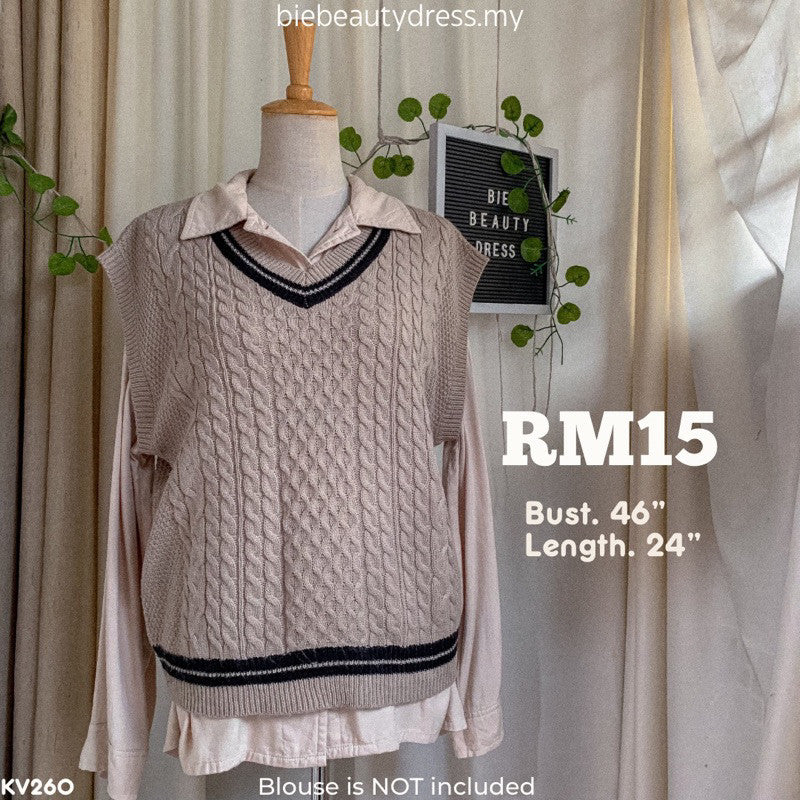Knit Vest Vol. 2 Thrift/Bundle/Preloved