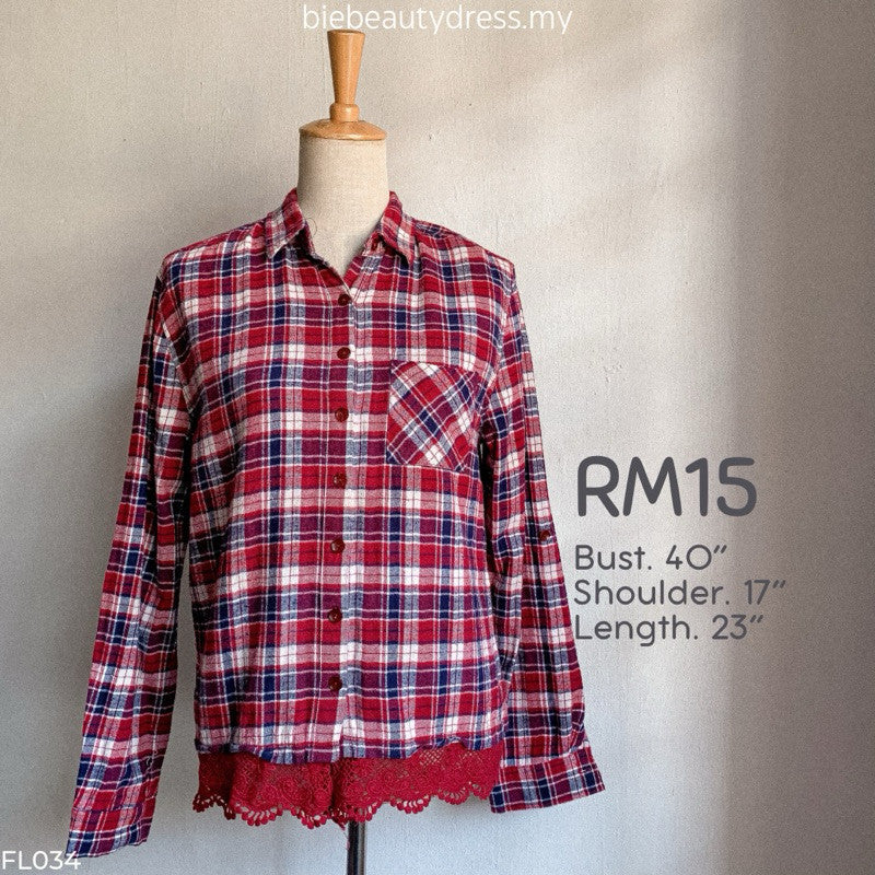 Ladies Flannel Shirt Bundle