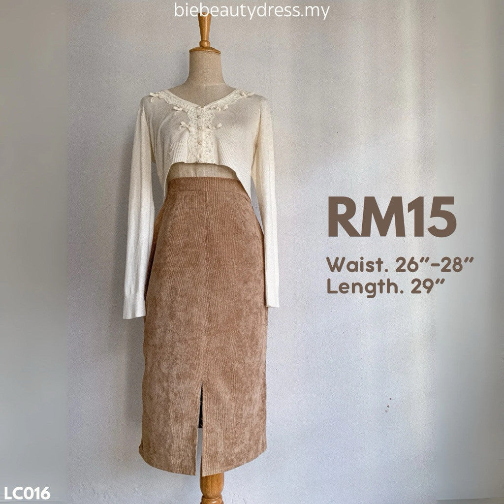 Ladies Corduroy Skirt Thrift