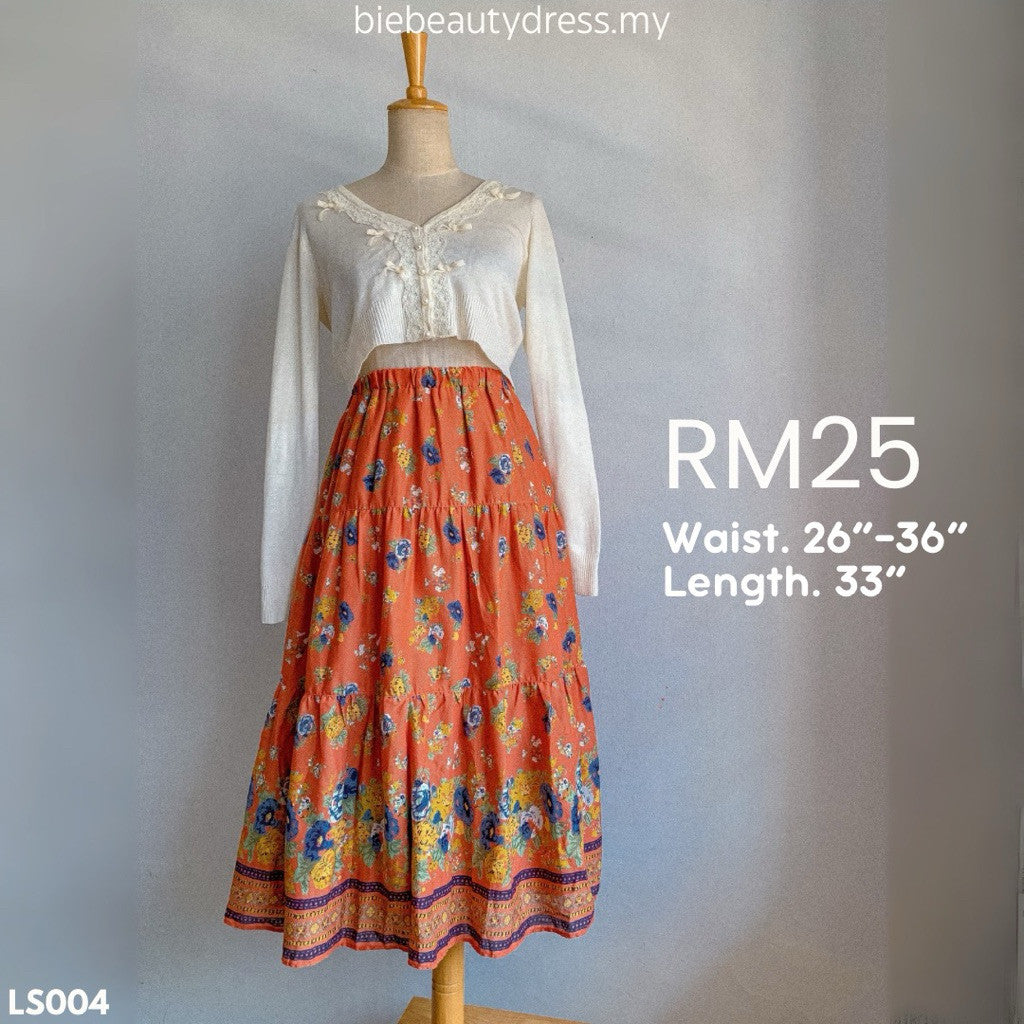 Vintage Pleated Skirt Thrift❗️