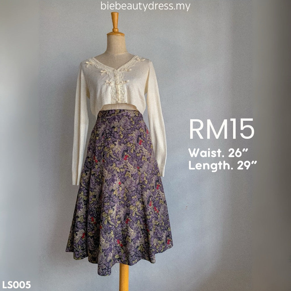 Vintage Pleated Skirt Thrift❗️