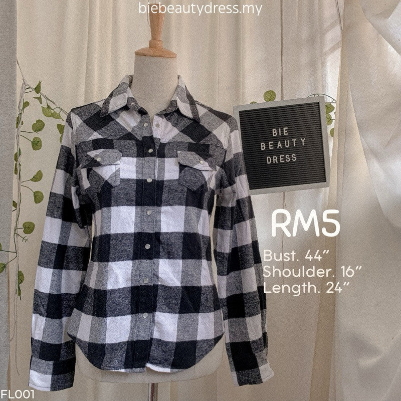 Ladies Flannel Shirt Bundle