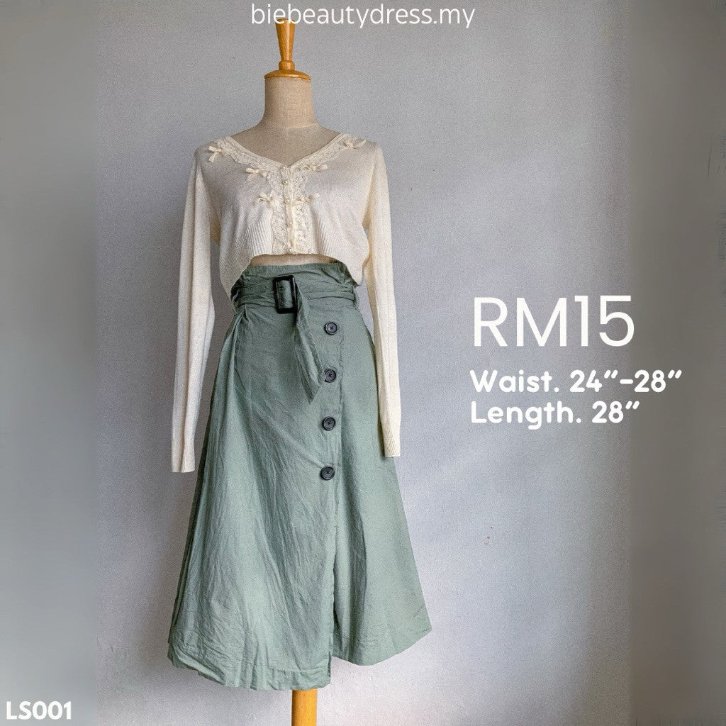 Vintage Pleated Skirt Thrift❗️