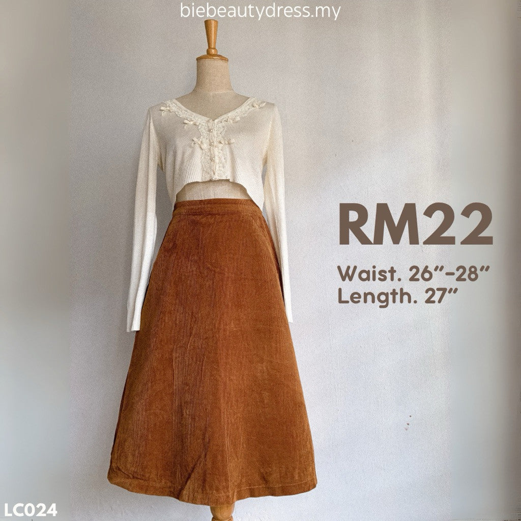 Ladies Corduroy Skirt Thrift