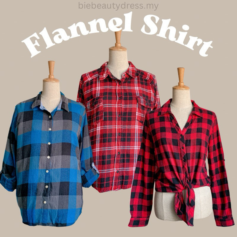 Ladies Flannel Shirt Bundle