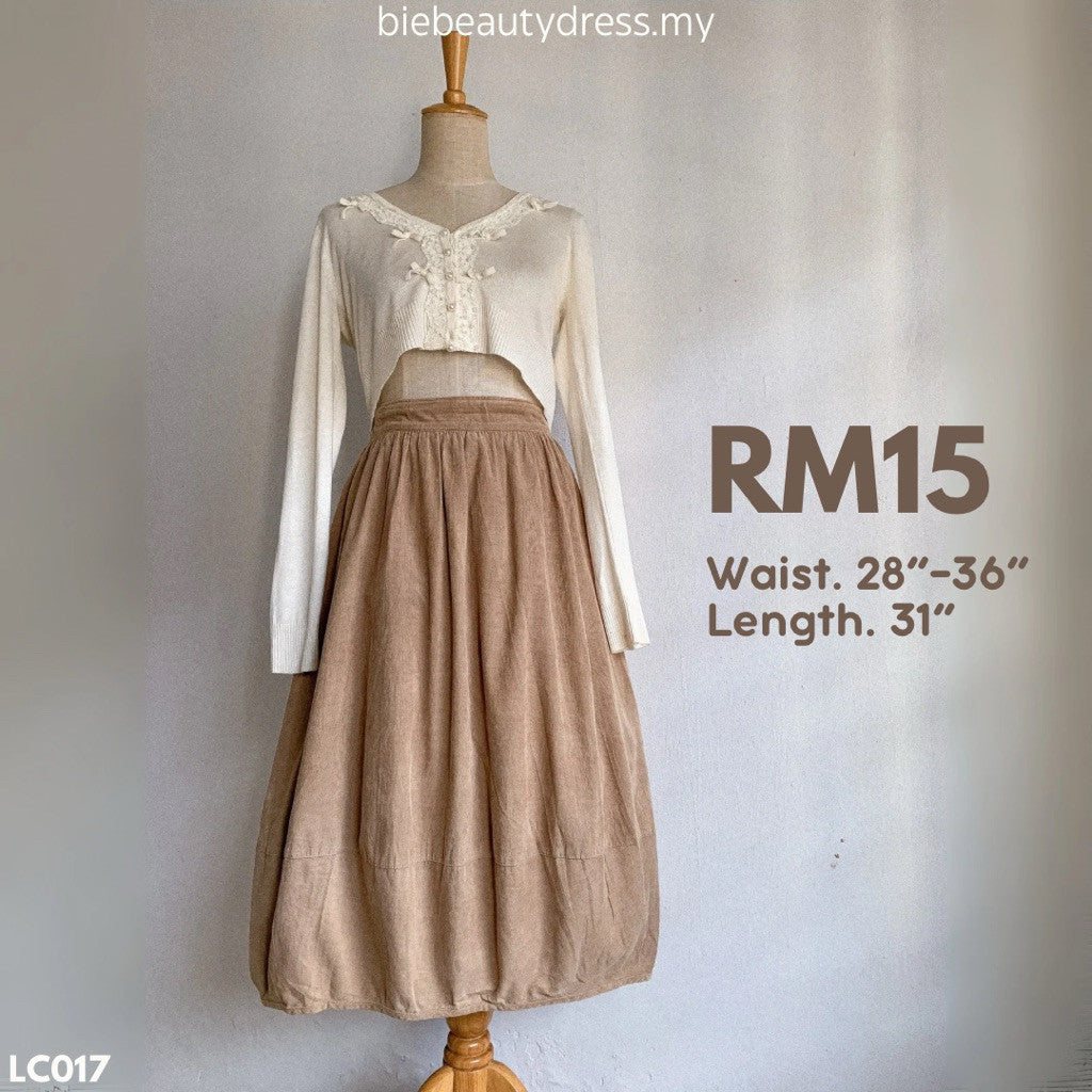 Ladies Corduroy Skirt Thrift