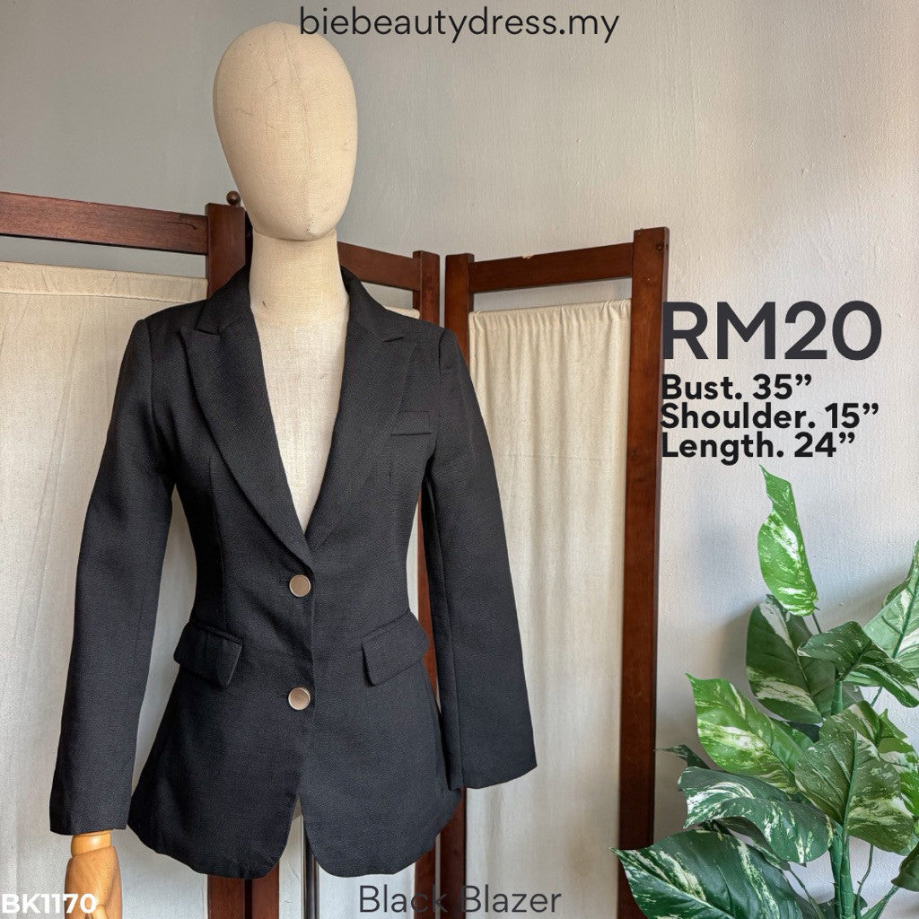 Ladies Black Office Blazer Vol. 3 Bundle
