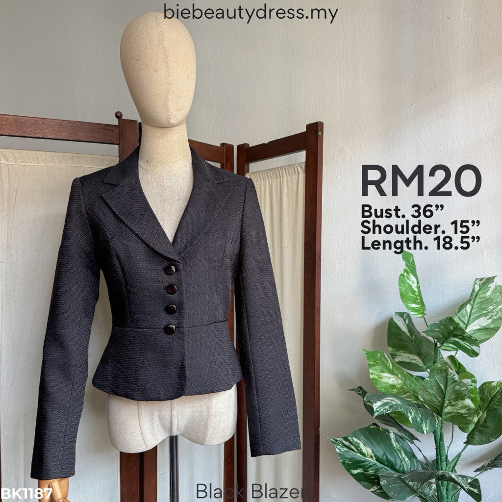 Ladies Black Office Blazer Vol. 4 Bundle