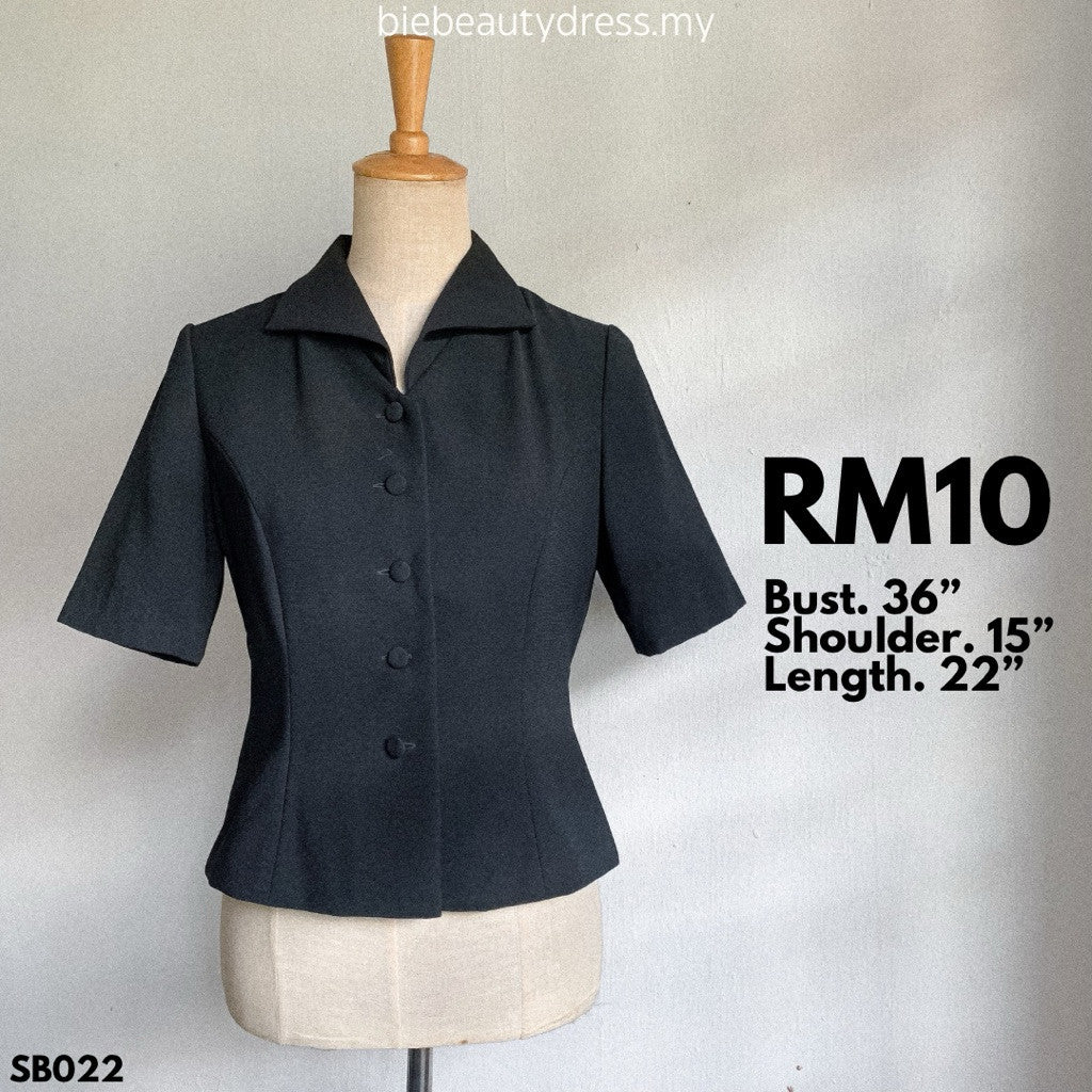 Ladies Short Sleeve Blazer Thrift